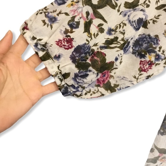 NWOT MNG CASUAL floral tunic top rayon blend sizeM - Picture 5 of 8